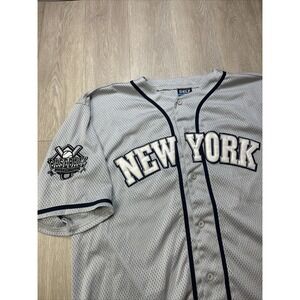 Vintage NY Yankees Jersey Derek Jeter Streetwear 90's Y2K Size‎ XXL 2XL Rare!